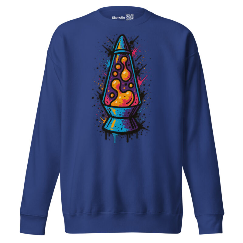 Psychedelische Lavalampen Vibes Unisex-Premium-Pullover – Sweatshirts – klamottn.de