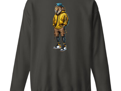 Löwe im Streetwear-Style Unisex-Premium-Pullover – Sweatshirts – klamottn.de Löwe im Streetwear-Style Unisex-Premium-Pullover – Sweatshirts – klamottn.de