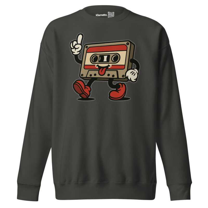 Retro Kassette Unisex-Premium-Pullover – Sweatshirts – klamottn.de