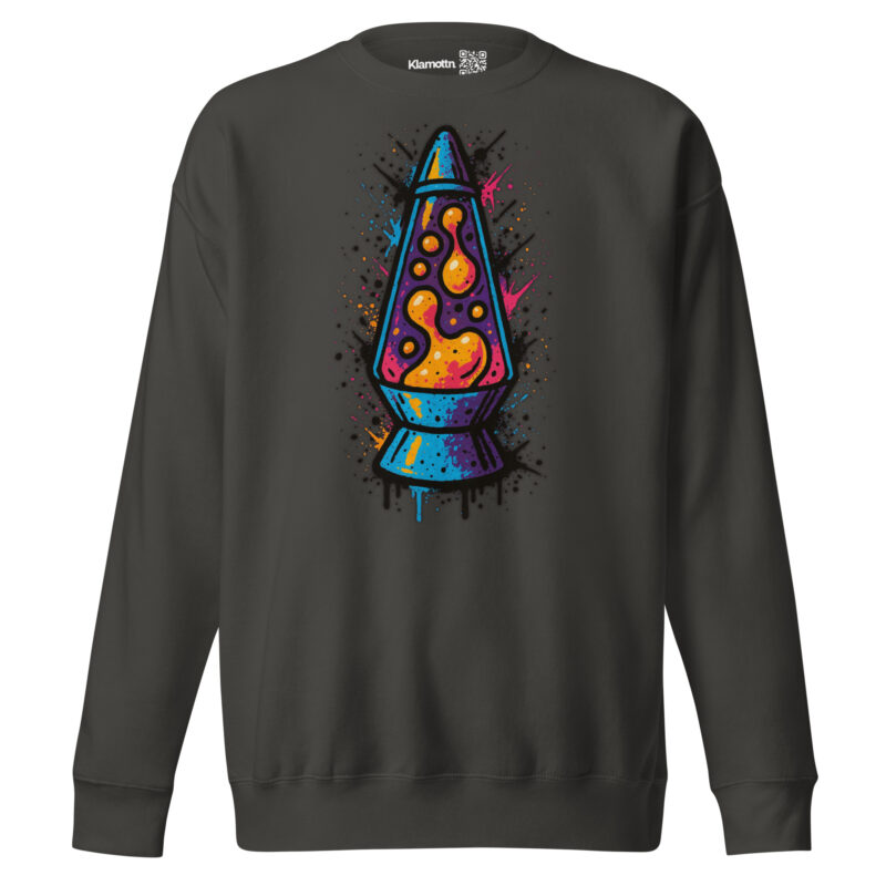 Psychedelische Lavalampen Vibes Unisex-Premium-Pullover – Sweatshirts – klamottn.de