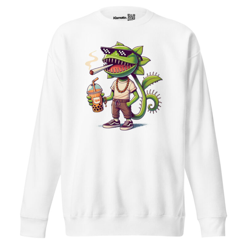 Chillige Venusfliegenfalle Unisex-Premium-Pullover – Sweatshirts – klamottn.de