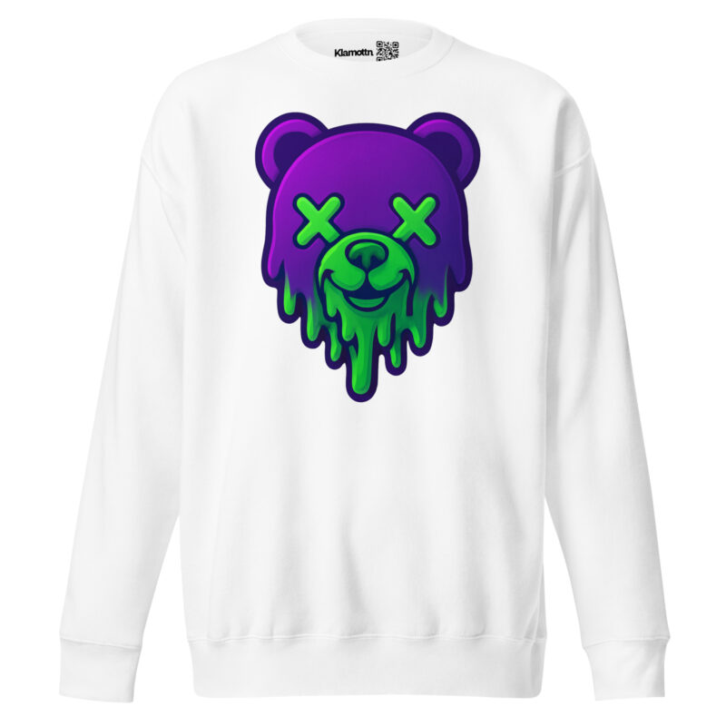 Toxic Bear Vibes Unisex-Premium-Pullover – Sweatshirts – klamottn.de
