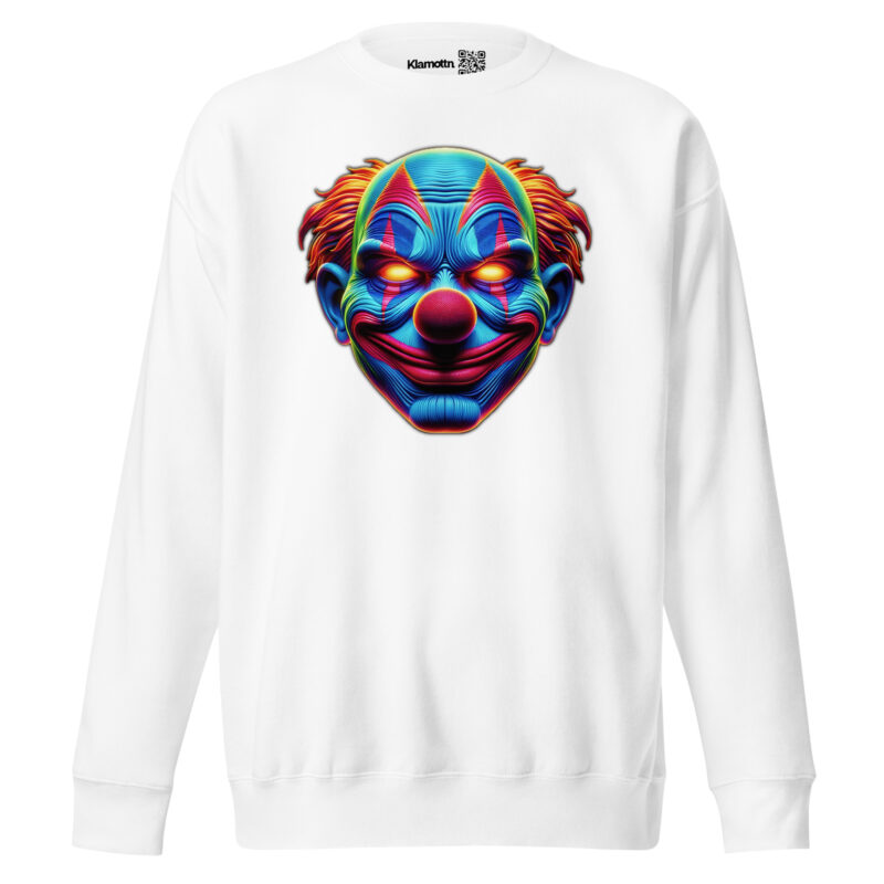 Albtraum Clown Unisex-Premium-Pullover – Sweatshirts – klamottn.de