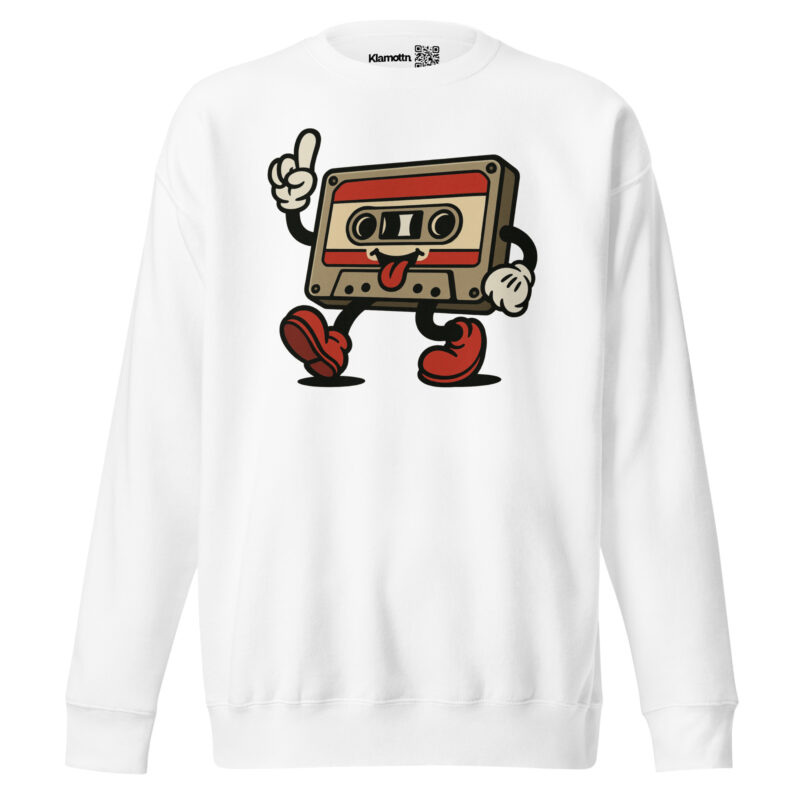 Retro Kassette Unisex-Premium-Pullover – Sweatshirts – klamottn.de