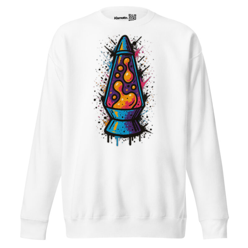 Psychedelische Lavalampen Vibes Unisex-Premium-Pullover – Sweatshirts – klamottn.de