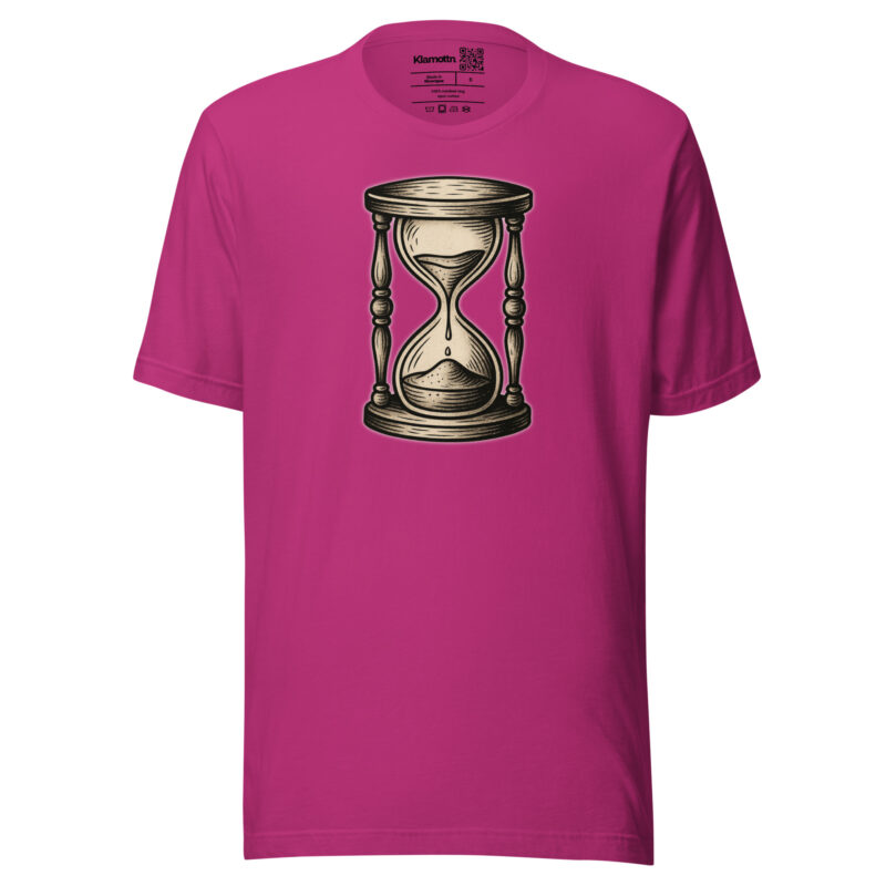 Zeit vergeht Sanduhr Unisex-T-Shirt – T-Shirts – klamottn.de