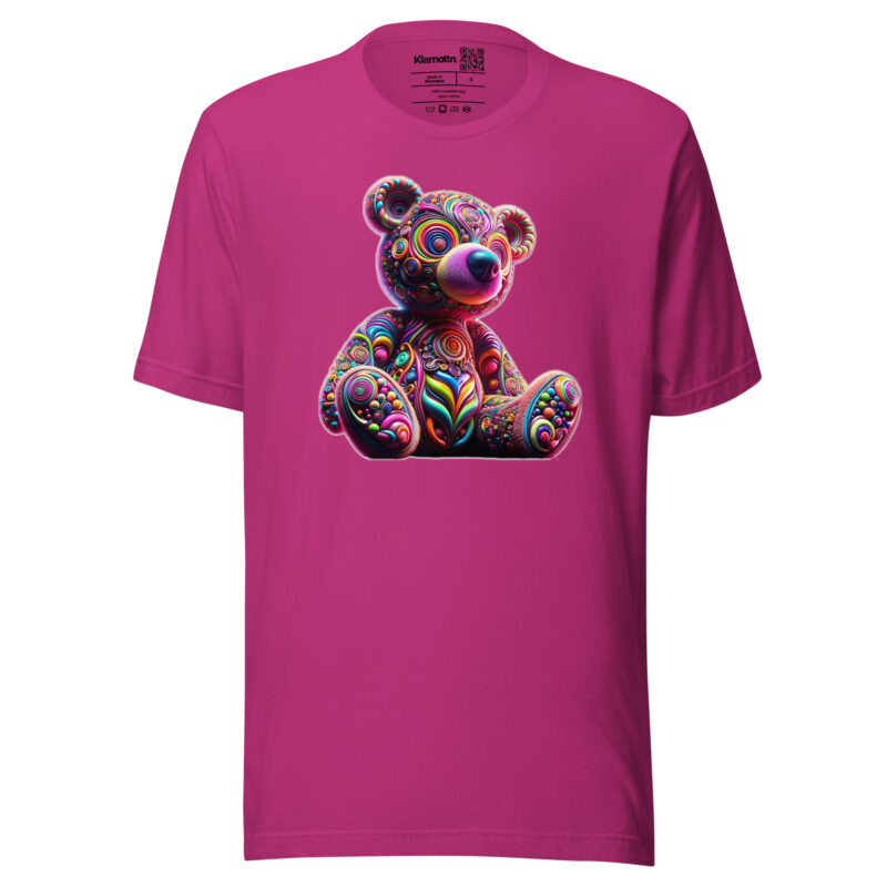 Psychedelic Bär Unisex-T-Shirt – T-Shirts – klamottn.de