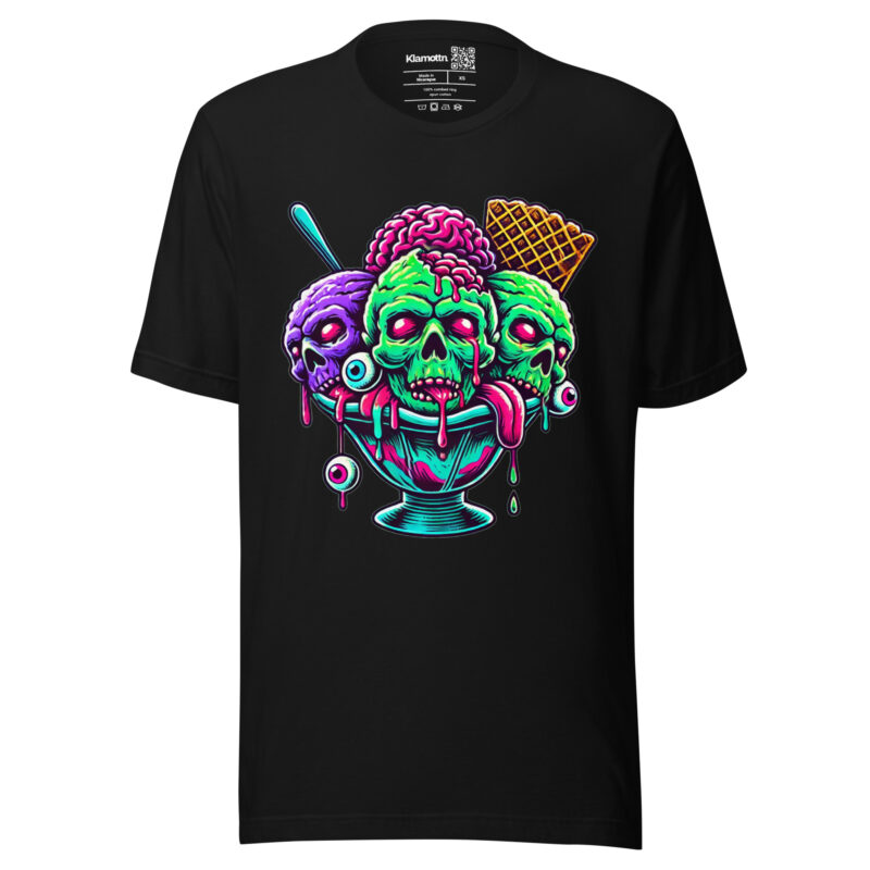 Zombie-Sundae Unisex-T-Shirt – T-Shirts – klamottn.de