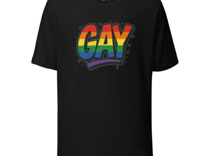 Gay Graffiti Pride Unisex-T-Shirt – T-Shirts – klamottn.de Gay Graffiti Pride Unisex-T-Shirt – T-Shirts – klamottn.de