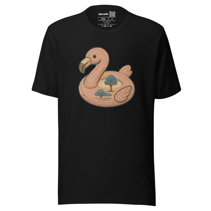 Flamingo Oase Unisex-T-Shirt – T-Shirts – klamottn.de