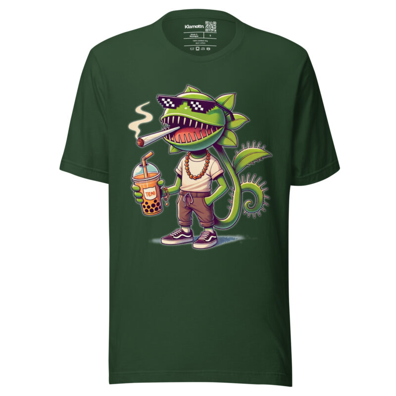 Chillige Venusfliegenfalle Unisex-T-Shirt – T-Shirts – klamottn.de
