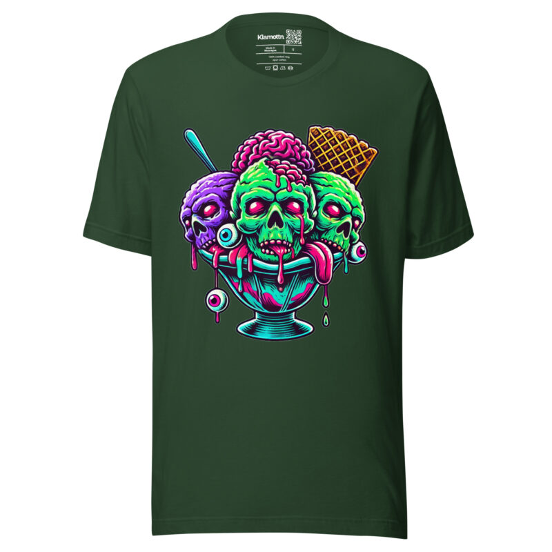 Zombie-Sundae Unisex-T-Shirt – T-Shirts – klamottn.de