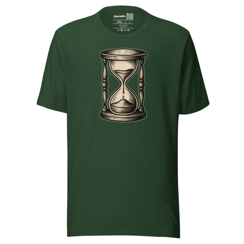 Zeit vergeht Sanduhr Unisex-T-Shirt – T-Shirts – klamottn.de