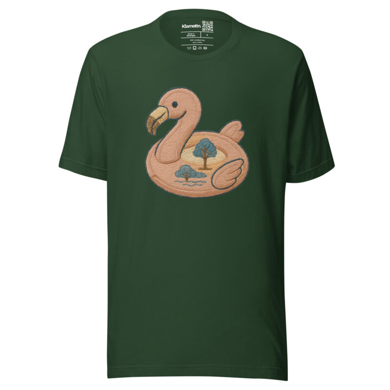 Flamingo Oase Unisex-T-Shirt – T-Shirts – klamottn.de
