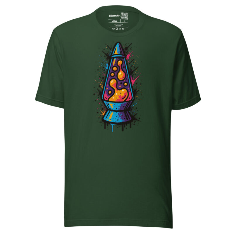 Psychedelische Lavalampen Vibes Unisex-T-Shirt – T-Shirts – klamottn.de