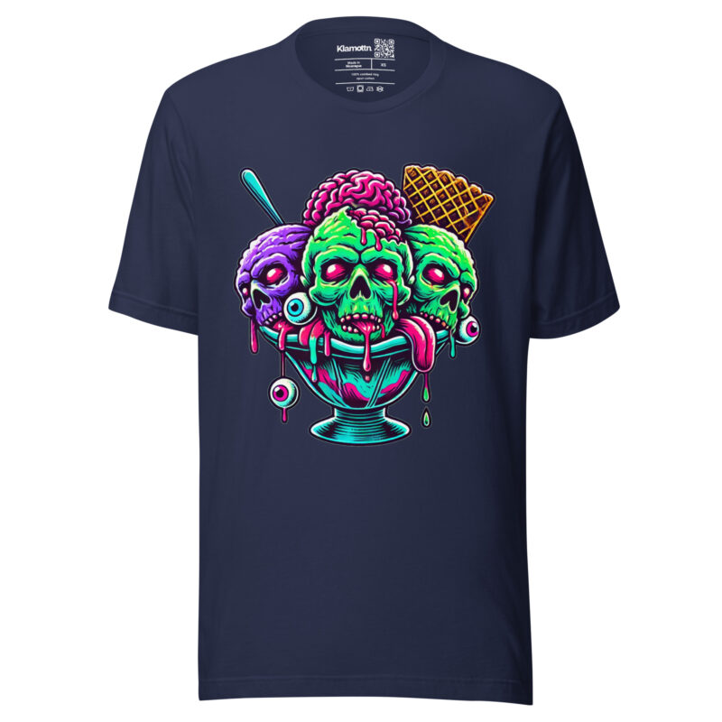 Zombie-Sundae Unisex-T-Shirt – T-Shirts – klamottn.de