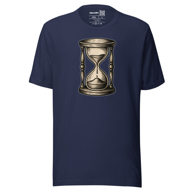 Zeit vergeht Sanduhr Unisex-T-Shirt – T-Shirts – klamottn.de