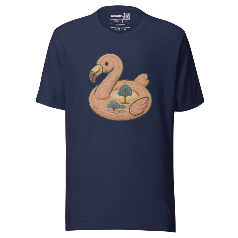 Flamingo Oase Unisex-T-Shirt – T-Shirts – klamottn.de