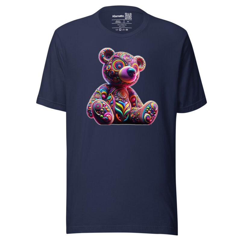 Psychedelic Bär Unisex-T-Shirt – T-Shirts – klamottn.de
