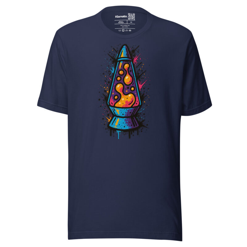 Psychedelische Lavalampen Vibes Unisex-T-Shirt – T-Shirts – klamottn.de