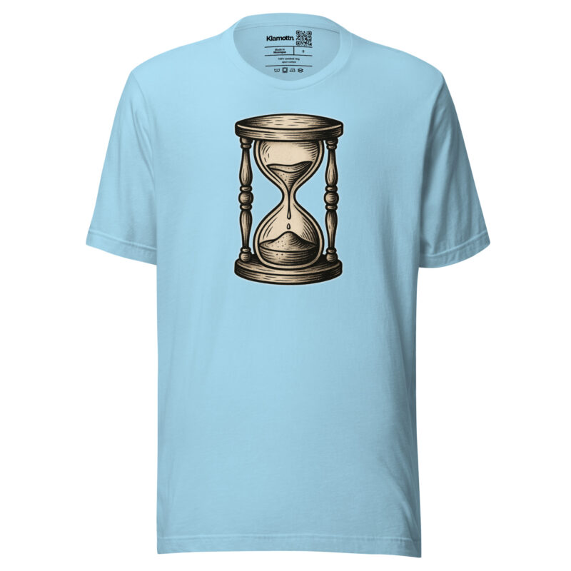 Zeit vergeht Sanduhr Unisex-T-Shirt – T-Shirts – klamottn.de