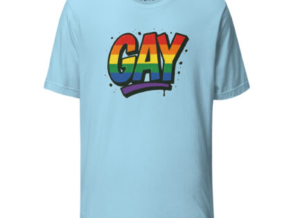 Gay Graffiti Pride Unisex-T-Shirt – T-Shirts – klamottn.de Gay Graffiti Pride Unisex-T-Shirt – T-Shirts – klamottn.de