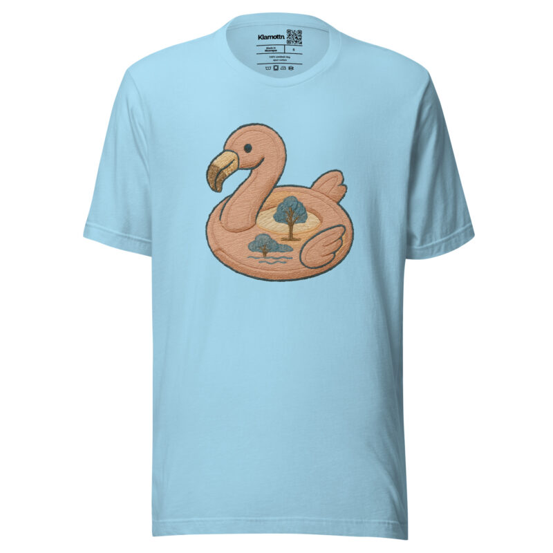 Flamingo Oase Unisex-T-Shirt – T-Shirts – klamottn.de