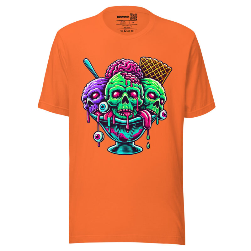 Zombie-Sundae Unisex-T-Shirt – T-Shirts – klamottn.de