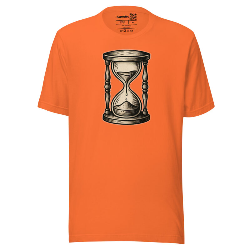 Zeit vergeht Sanduhr Unisex-T-Shirt – T-Shirts – klamottn.de