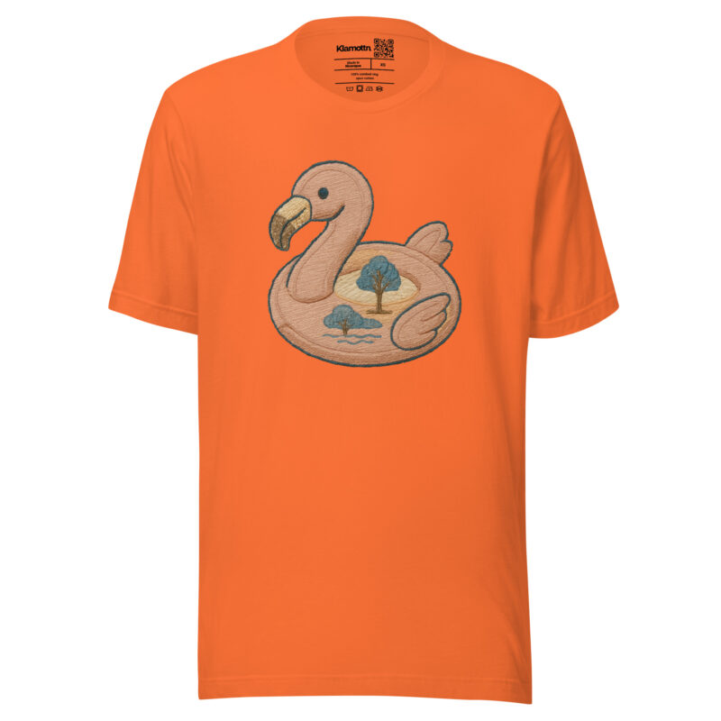 Flamingo Oase Unisex-T-Shirt – T-Shirts – klamottn.de