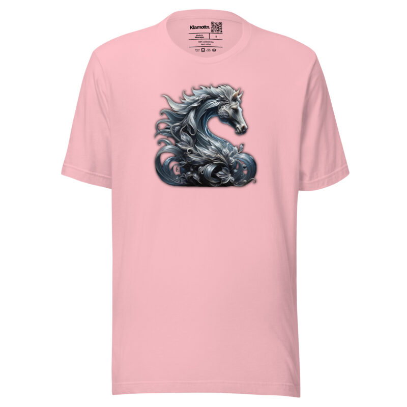 Majestät des silbernen Pferdes Unisex-T-Shirt – T-Shirts – klamottn.de