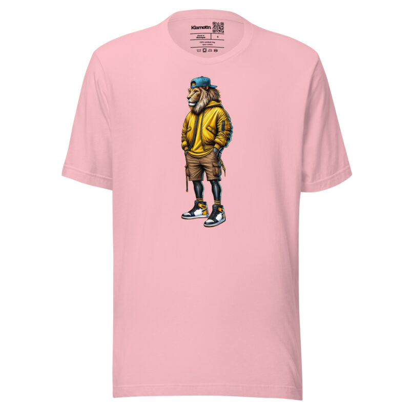 Löwe im Streetwear-Style Unisex-T-Shirt – T-Shirts – klamottn.de