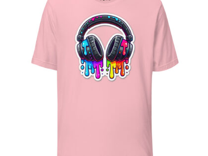 Kopfhörer im Farbrausch Unisex-T-Shirt – T-Shirts – klamottn.de Kopfhörer im Farbrausch Unisex-T-Shirt – T-Shirts – klamottn.de