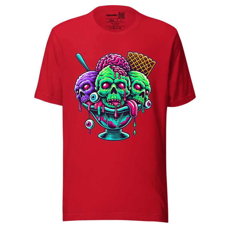 Zombie-Sundae Unisex-T-Shirt – T-Shirts – klamottn.de
