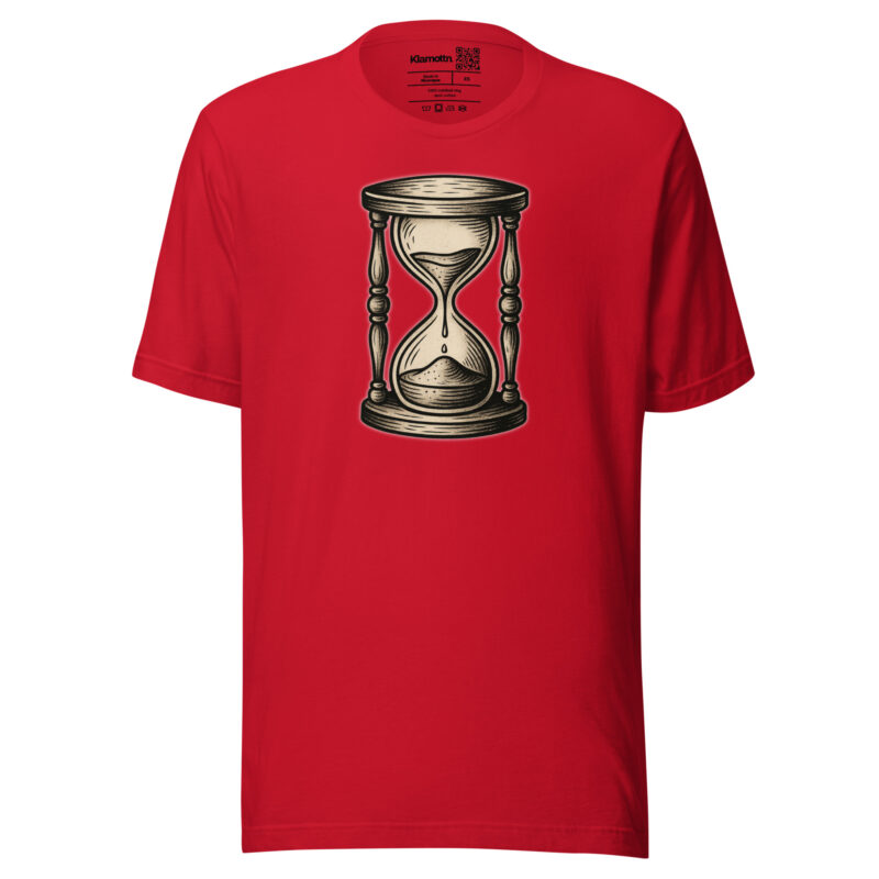 Zeit vergeht Sanduhr Unisex-T-Shirt – T-Shirts – klamottn.de