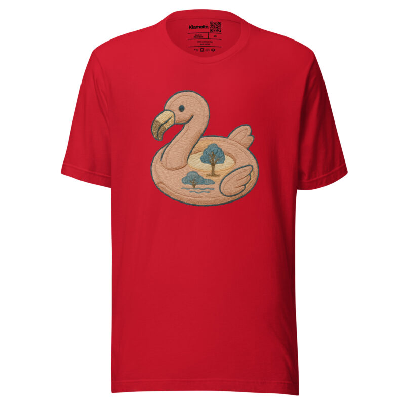 Flamingo Oase Unisex-T-Shirt – T-Shirts – klamottn.de