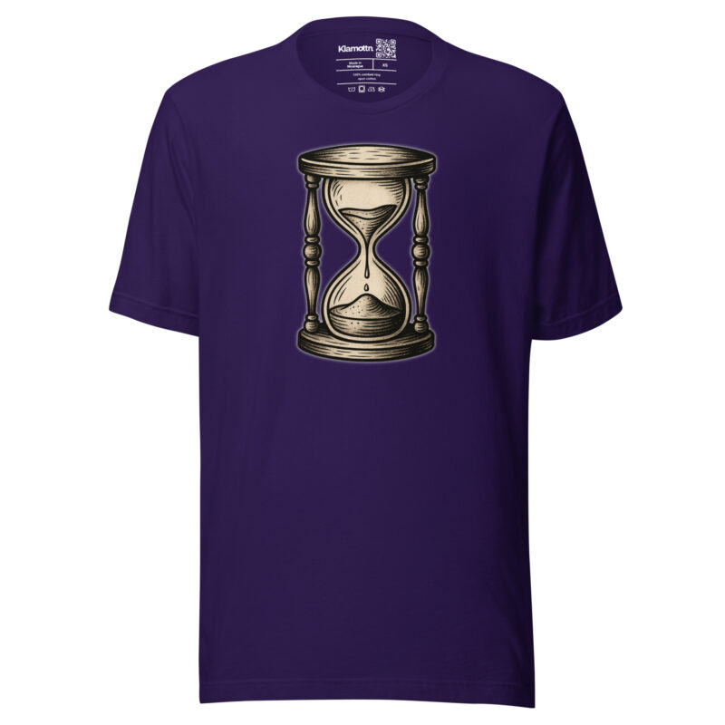 Zeit vergeht Sanduhr Unisex-T-Shirt – T-Shirts – klamottn.de