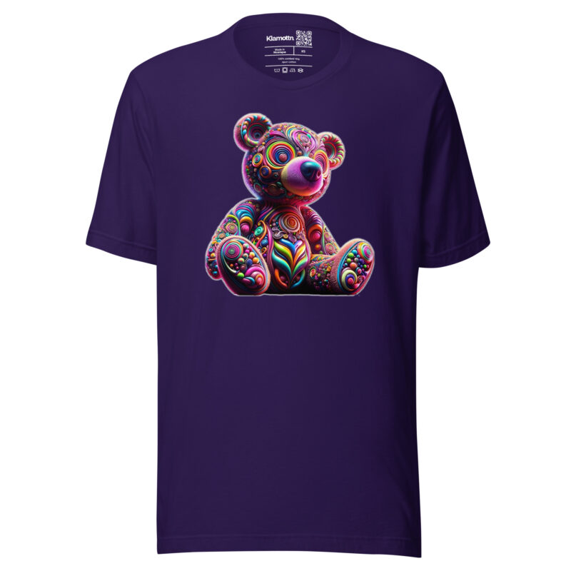 Psychedelic Bär Unisex-T-Shirt – T-Shirts – klamottn.de