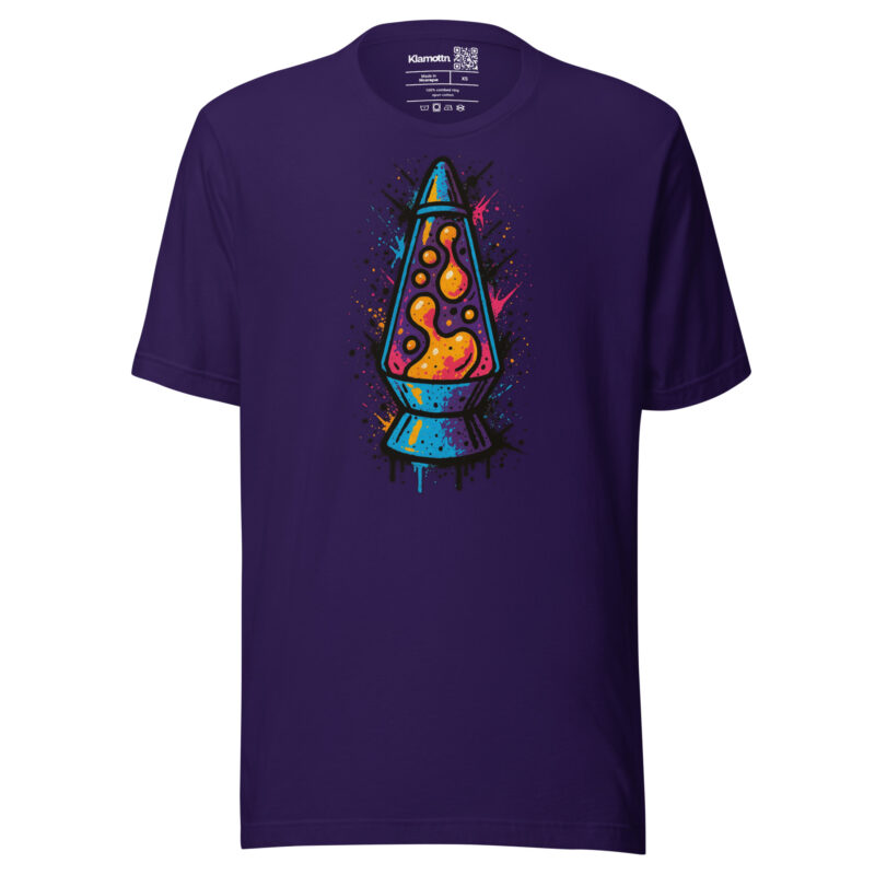 Psychedelische Lavalampen Vibes Unisex-T-Shirt – T-Shirts – klamottn.de