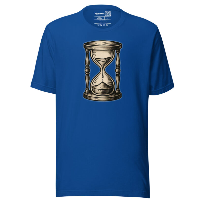 Zeit vergeht Sanduhr Unisex-T-Shirt – T-Shirts – klamottn.de