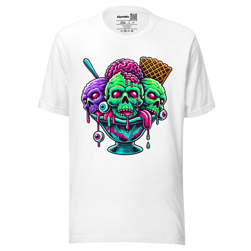 Zombie-Sundae Unisex-T-Shirt – T-Shirts – klamottn.de