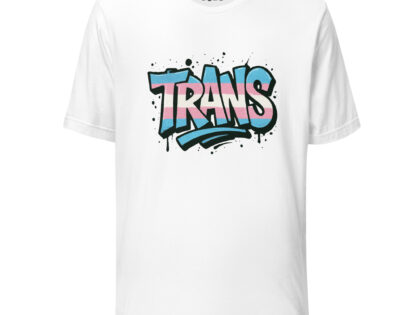 Trans Pride Graffiti Unisex-T-Shirt – T-Shirts – klamottn.de Trans Pride Graffiti Unisex-T-Shirt – T-Shirts – klamottn.de