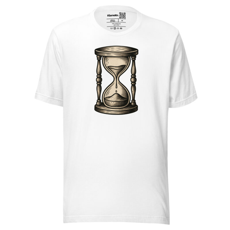 Zeit vergeht Sanduhr Unisex-T-Shirt – T-Shirts – klamottn.de