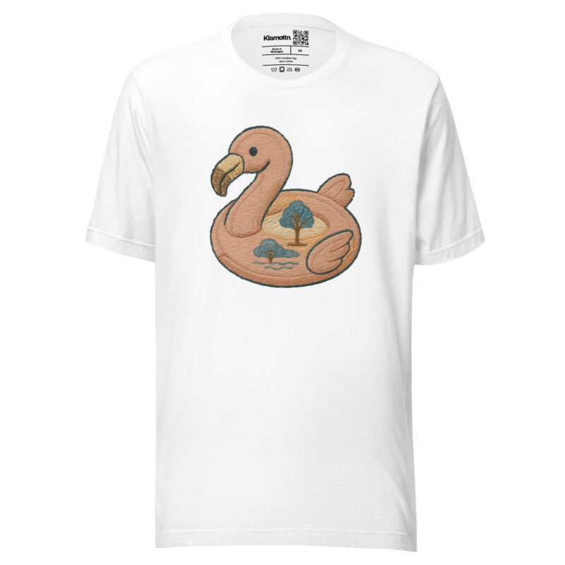 Flamingo Oase Unisex-T-Shirt – T-Shirts – klamottn.de