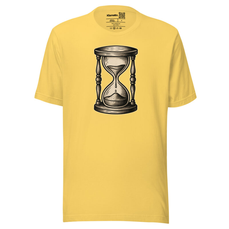 Zeit vergeht Sanduhr Unisex-T-Shirt – T-Shirts – klamottn.de