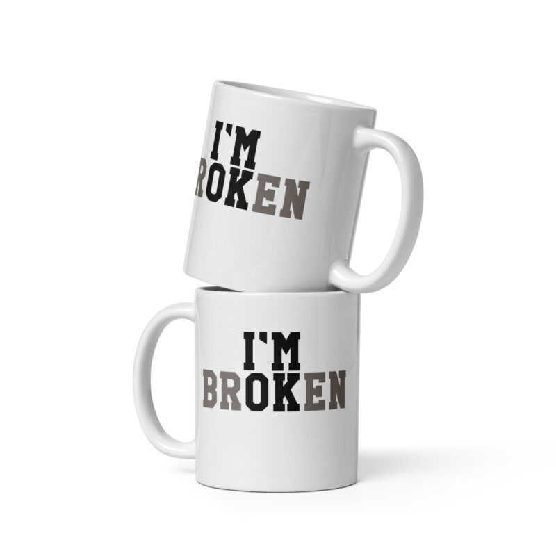 I'm Broken - I'm Ok Tasse – Home & Living – klamottn.de