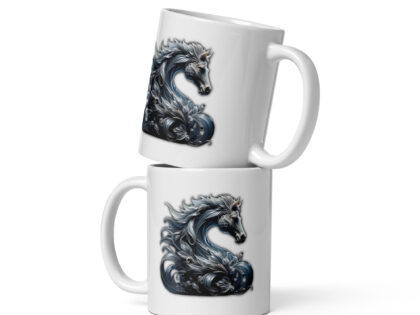 Majestät des silbernen Pferdes Tasse – Home & Living – klamottn.de Majestät des silbernen Pferdes Tasse – Home & Living – klamottn.de