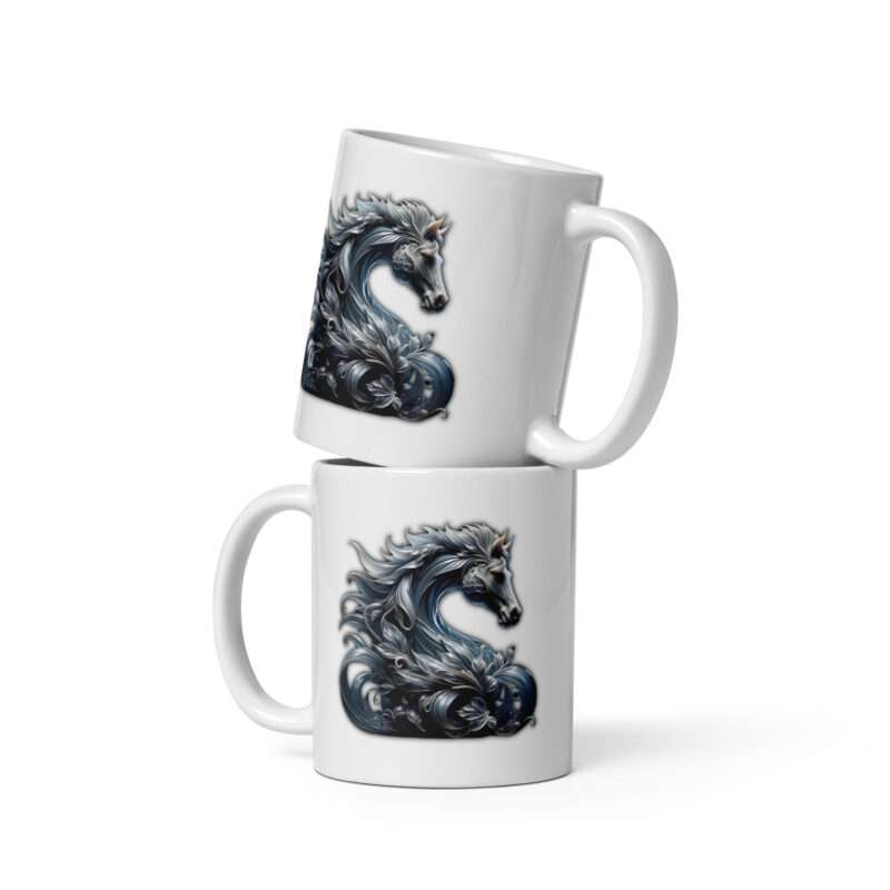 Majestät des silbernen Pferdes Tasse – Home & Living – klamottn.de