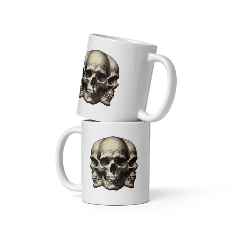 Dreifacher Totenschädel Tasse – Home & Living – klamottn.de