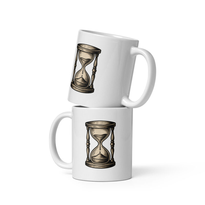 Zeit vergeht Sanduhr Tasse – Home & Living – klamottn.de
